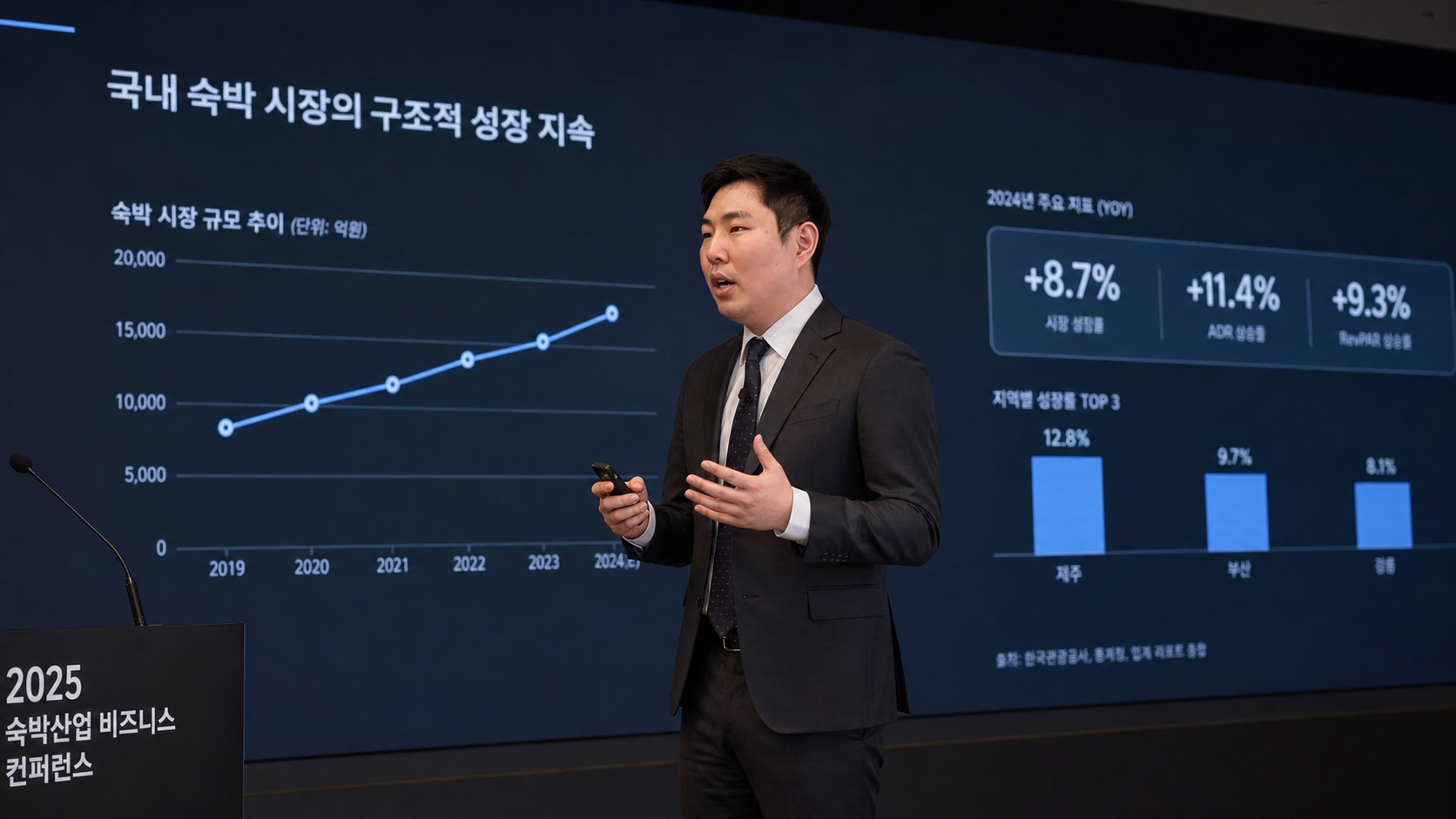 황라온 CMO 숙박산업 컨퍼런스 발표